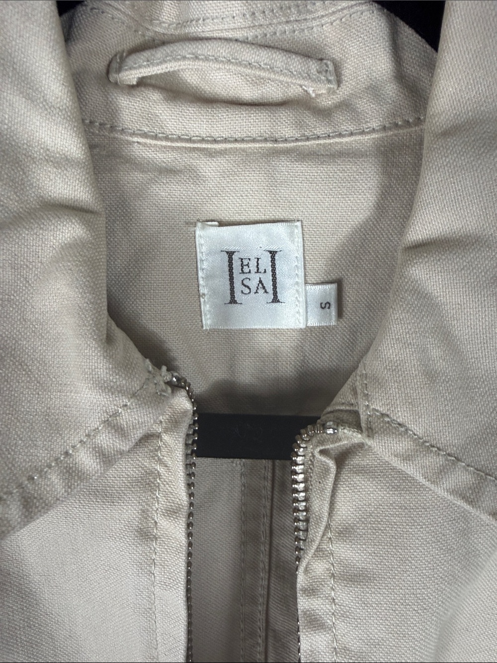 Helsa Workwear Bomber Jacket Taupe - Picture 5 of 7